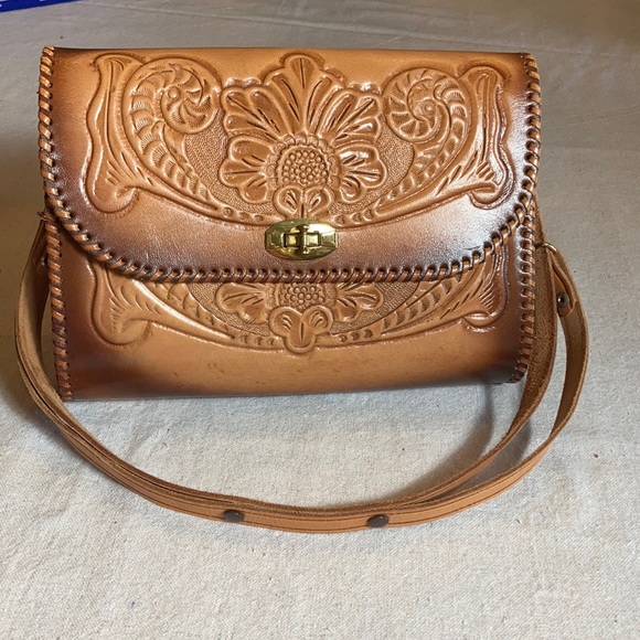 Handbags - Tooled Leather Purse